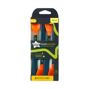 Tommee Tippee 4 Month+ Heatsense Soft Weaning Spoons Pack of 4
